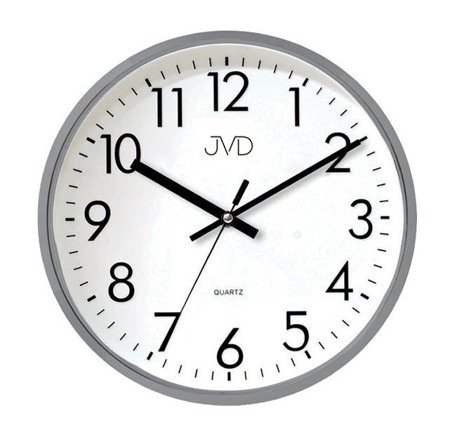 Zegar JVD ścienny 32 cm CICHY nowoczesny HA43.2